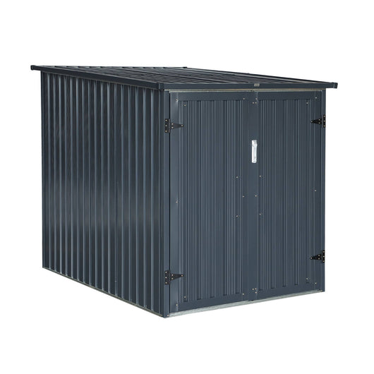 Riparo biciclette in acciaio zincato con kit di ancoraggio - 2