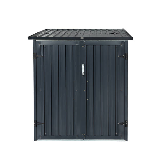 Riparo biciclette in acciaio zincato con kit di ancoraggio - 2