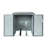 Riparo biciclette in acciaio zincato con kit di ancoraggio - 2