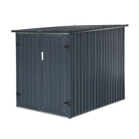 Riparo biciclette in acciaio zincato con kit di ancoraggio - 2