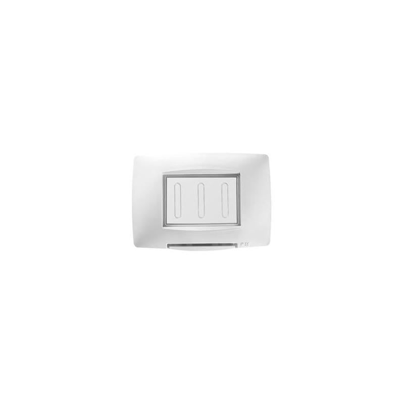 GW16703Tb Placca Stagna 3 Moduli Ip55 Bianco