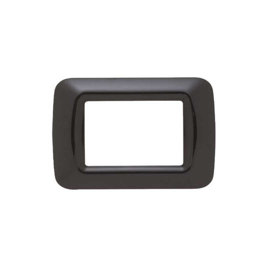 GW22513 Placca 3 Moduli Nero Toner Autoportante System