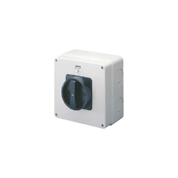 GW70401 Interruttore Rotativo da Parete di Comando 2 Moduli 16A Ip65