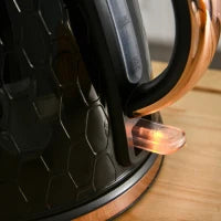 Set 2 in 1, Tostapane e Bollitore da 1,7 L 24,2cm x 19,5cm x 23,4cm Nero