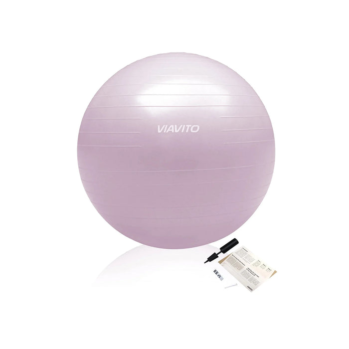Gym Ball Studio anti-burst 55 cm - Rose - Viavito