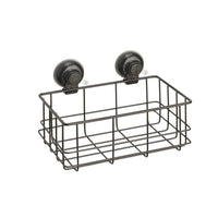 Portaoggetti rettangolare per doccia in filo da muro in metallo e resine termoplastiche HO18 Gedy serie HOT Nero Matt