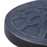 Base per Ombrellone Rotondo per Pali da Ø38 e Ø48 mm, in Resina e Acciaio, Ø45 cm, Bronzo