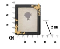 Cornice Glam Black Cm 26X2X31.7 (Misura Interna Cm 20X25)