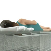 Intex 64150ND - Materasso Gonfiabile Matrimoniale Dura-Beam Pillow Rest Autogonfiante, 152x203x25 cm