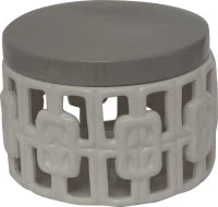 Cofanetto Ceramica Arabesque Picc. Ø Cm 19X14