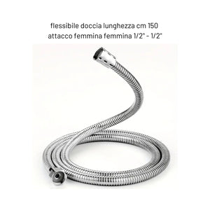 Miscelatore esterno vasca francia con deviatore rubinetto monocomando cromato ogomondo *** confezione 1