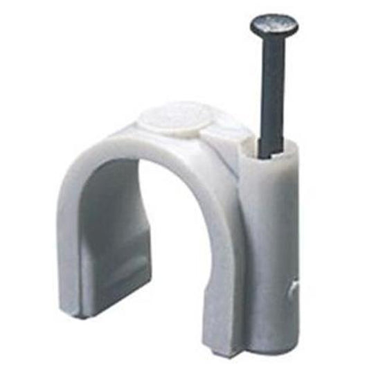 Multipack 10 confezioni graffette plastica gewiss gw50622 pz100 diametro mm7-8