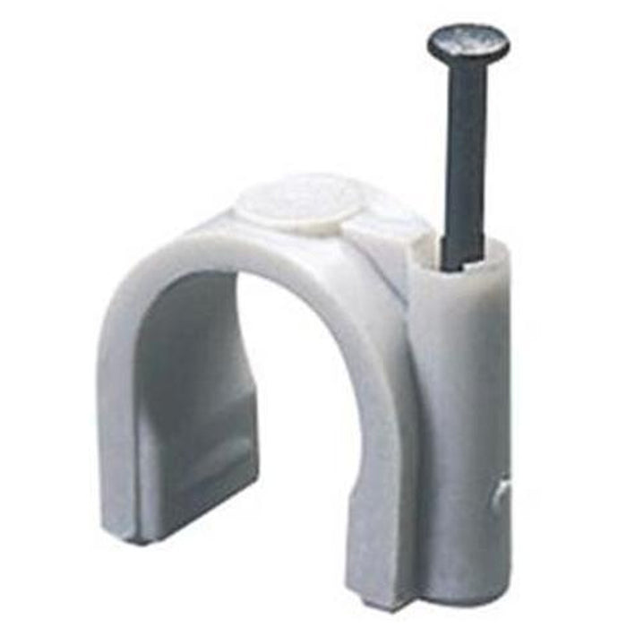 Multipack 10 confezioni graffette plastica gewiss gw50622 pz100 diametro mm7-8