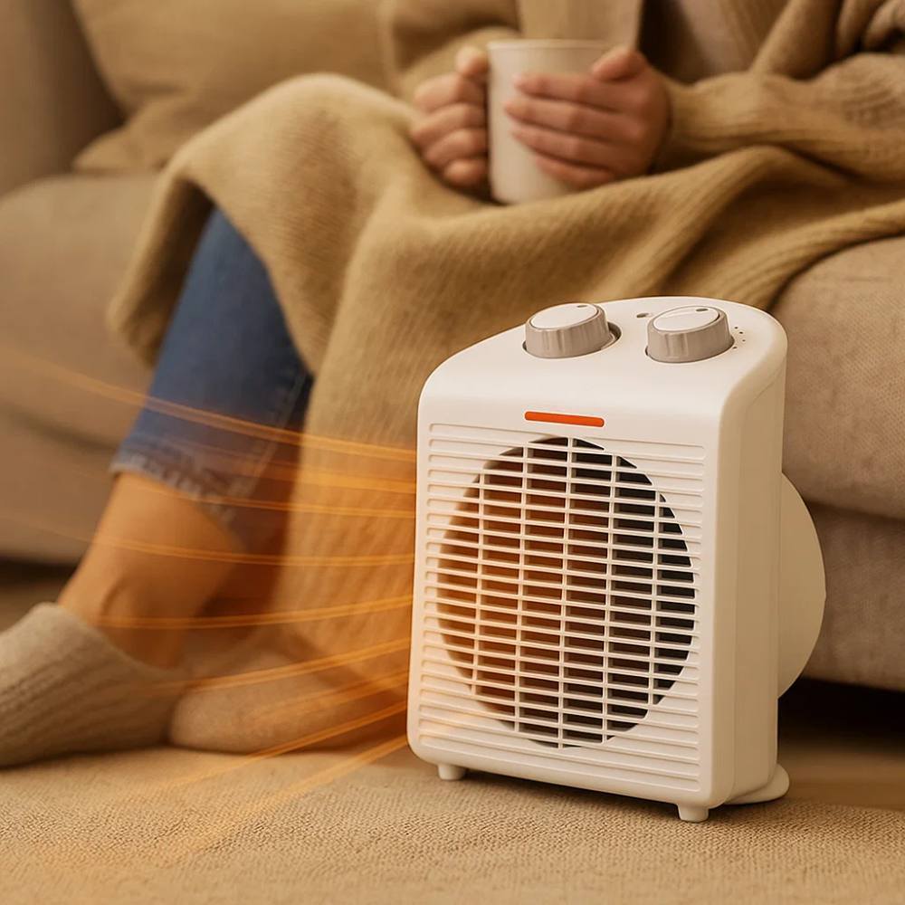 Vortis cdm5 termoventilatore elettrico 2000w con termostato regolabile