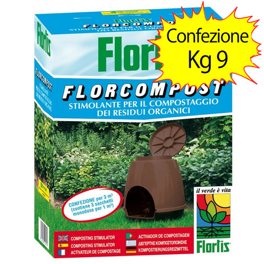 Attivatore di compost stimolante per compostaggio erba tosata 9 chilogrammi