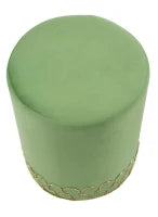 Sgabello Ring Verde Cm Ø 35X42