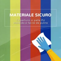 Set Costruzioni Morbide per Bambini 1-3 Anni con 11 Forme in PU e EPE Multicolore
