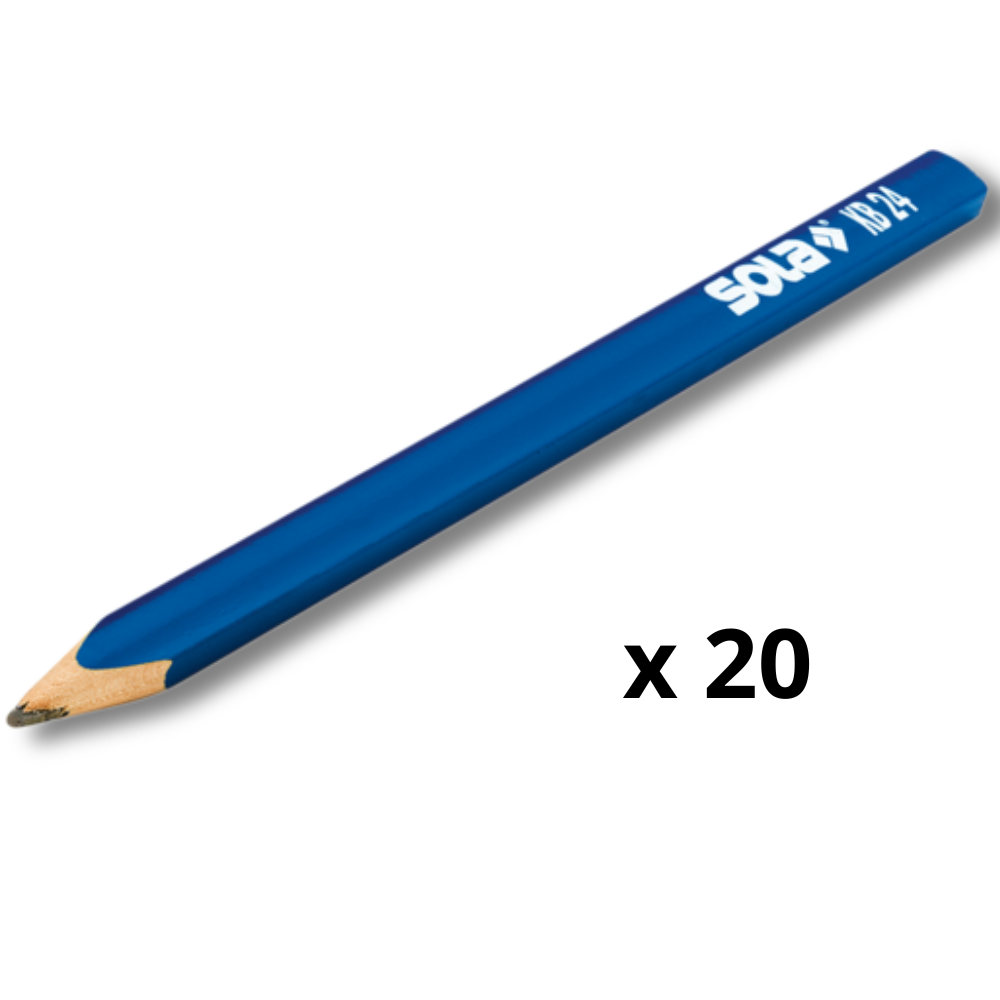 Matita copiativa kb 24 blu supporti umidi superfici bagnate confezione 20 pezzi