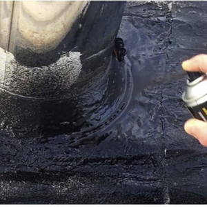 Sigillante impermeabilizzante bituminoso per fori e crepe catramina spray da 200 ml