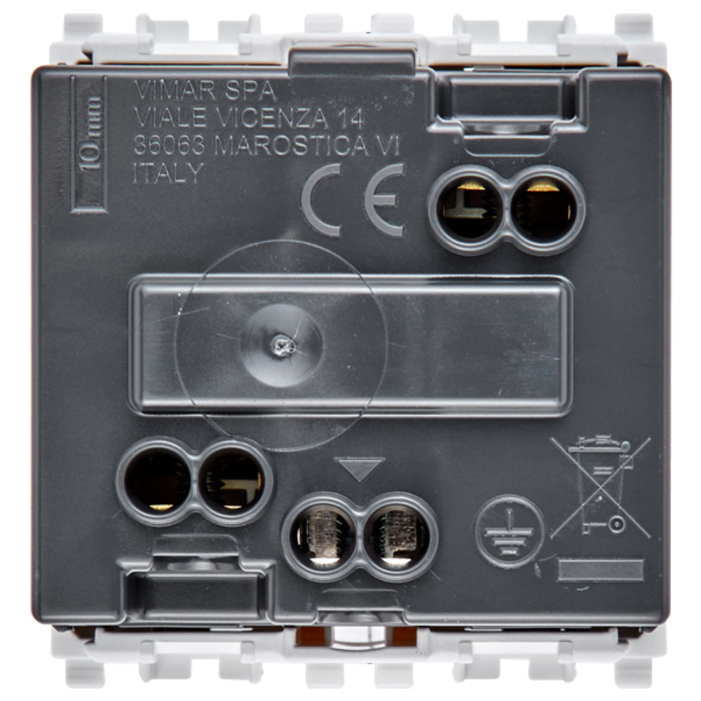 Vimar serie eikon presa 2p+t 16a 250v standard italiano universale sicury *** colore bianco, confezione 1