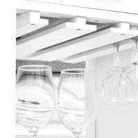 Carrello da Cucina Classico con Cassetti e Ruote in Legno Salvaspazio 89x40x84cm