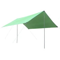 Tenda da Sole Portatile 3x3 m, Tendalino Parasole Impermeabile per Campeggio, e Spiaggia, Verde
