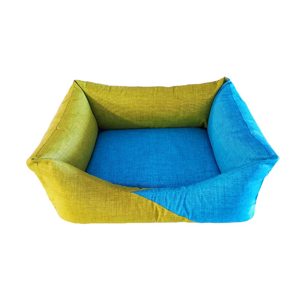 Cuccia in teflon per cani waterproof medora green blue cm 55