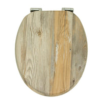 Sedile copri wc universale frizionato fantasia mdf chiusura rallentata *** fantasia decape, confezione 1