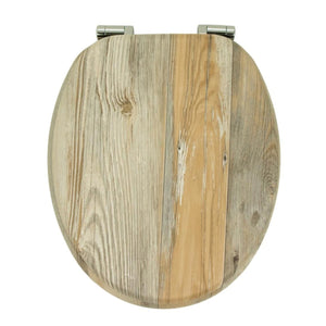 Sedile copri wc universale frizionato fantasia mdf chiusura rallentata *** fantasia decape, confezione 1