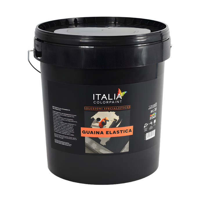 Guaina elastica protettiva impermeabile per terrazze colore grigio *** formato 20 kg, confezione 1