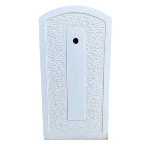 Fontana giardino calcestruzzo senza rubinetto 40x40xh.90 cm serie grecale