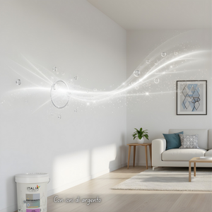 Performance seta pittura igienizzante superlavabile effetto eggshell *** formato 4 lt, confezione 1