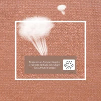 Tenda a Vela Rettangolare 4x6 m Resistente ai Raggi UV con Corda, in PE e Acciaio Inox, Rossa