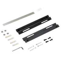 Camino Bioetanolo da Parete con 2 Bruciatori Capacità di 3L 13600BTU 110 x 54 x 14,5cm