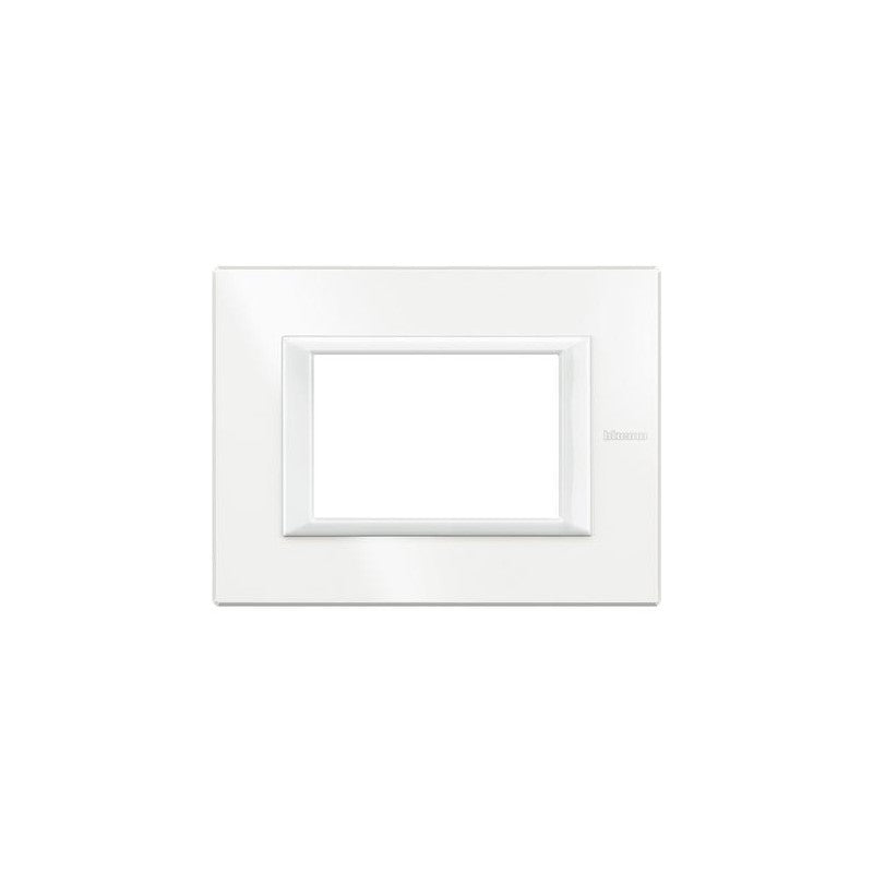 Ha4803Hd Placca 3 Moduli Axolute Bianco