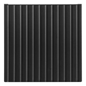 Armadietto Pensile da Bagno NEWPORT con Anta Reversibile 30x30x19 cm Nero [en.casa]