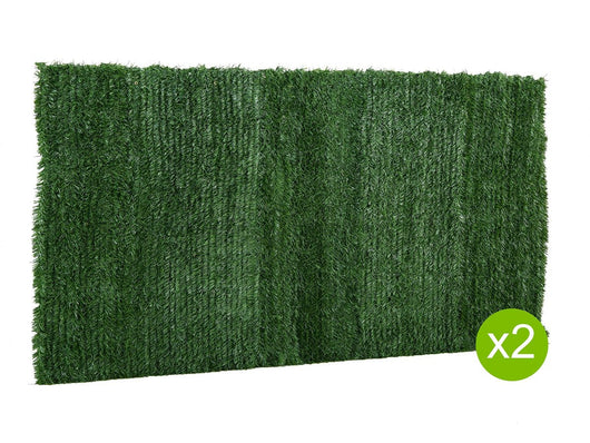 Set di 2 siepi artificiali - 200 x 300 cm