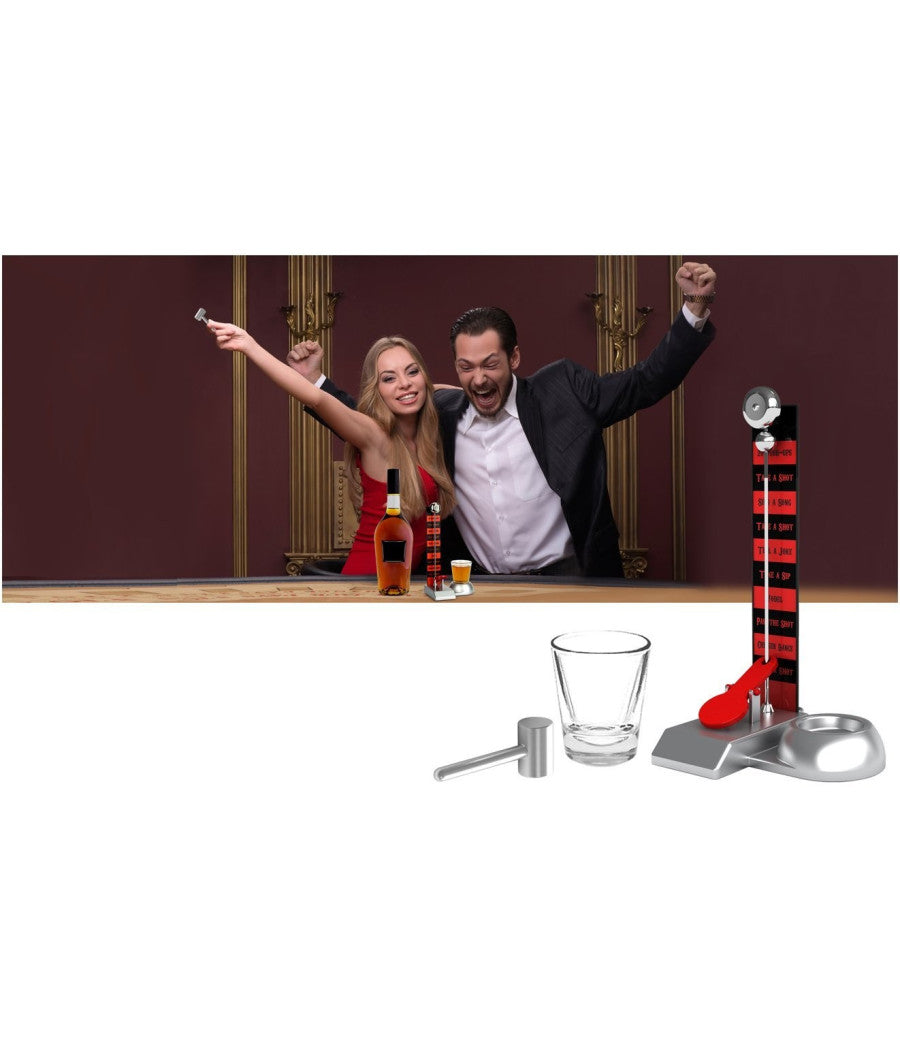 Hammer Shot Gioco Alcolico Torre Gong Martello Bicchiere Liquore Per Adulti         