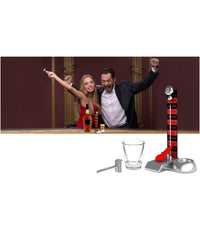 Hammer Shot Gioco Alcolico Torre Gong Martello Bicchiere Liquore Per Adulti         