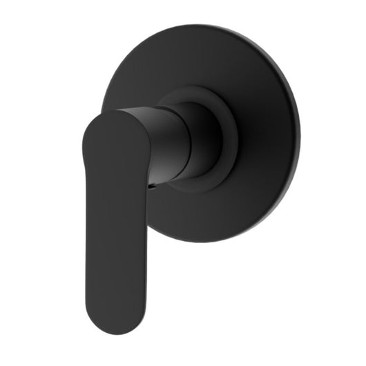 Miscelatore doccia da parete oceania ad incasso ottone colore nero opaco bagno *** confezione 1