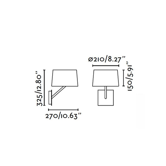 HANDY, Applique per Interni, Faro Barcelona