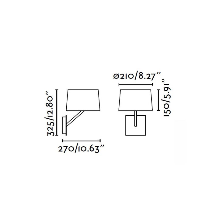 HANDY, Applique per Interni, Faro Barcelona
