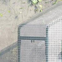 Serra per Piante Verticale con Scaffale a 4 Ripiani in Acciaio e PE Bianco, 70x50x160cm