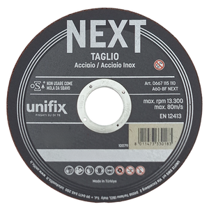 Mola da taglio next per acciaio materiali plastici lamiere sottili *** misura Ø 230 x 1,9 x 22 mm, confezione 1