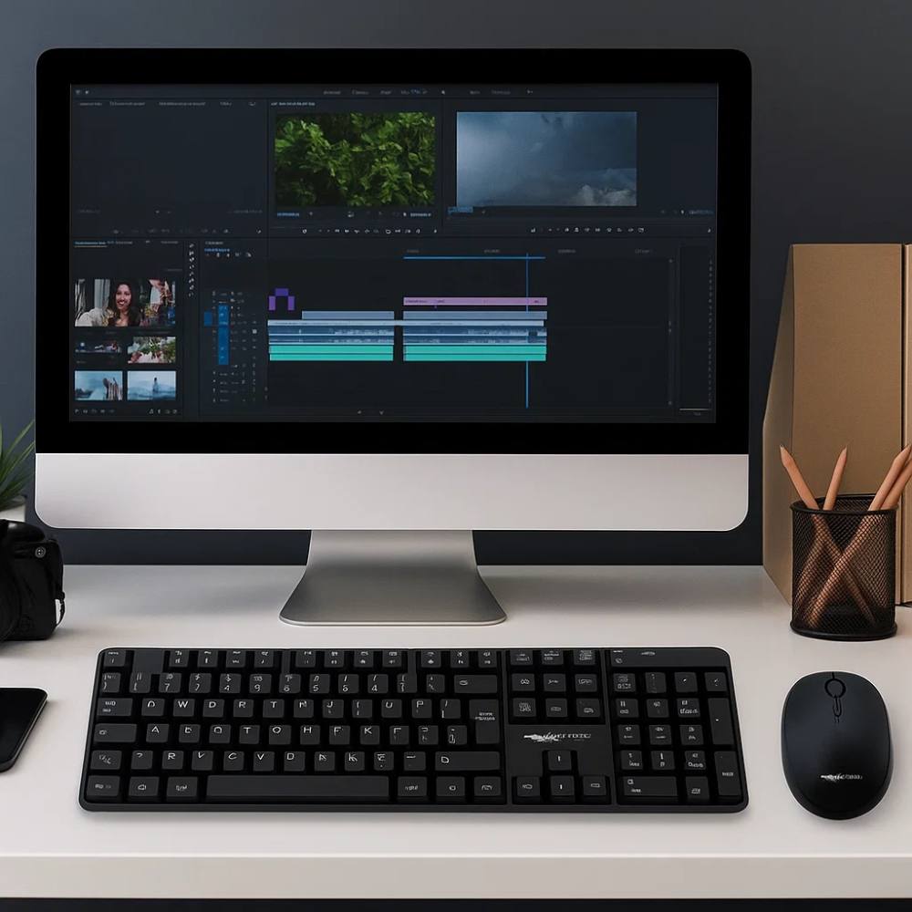 Mach power kit tastiera e mouse wireless full size 1600dpi nero