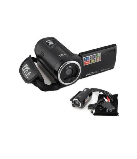 Hdv-107 Videocamera Digitale Fotocamera Hd 720p 16mp Dvr 2,7 ' Tft Schermo Lcd         