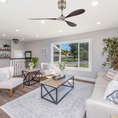 HELICO PADDEL 132, Ventilatore con Luce con Telecomando, CasaFan