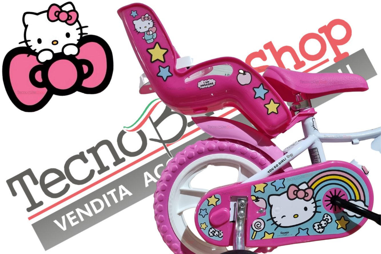 Bicicletta  Bambina Dino Bikes Hello Kitty 2 12"