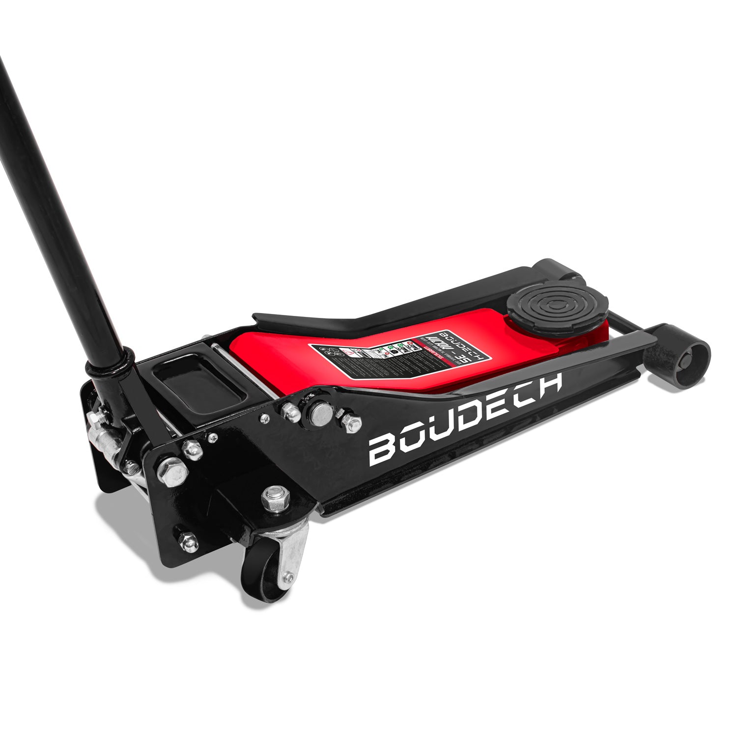 Herk 35 - Cric sollevatore martinetto idraulico per auto, capacità 3,5 t