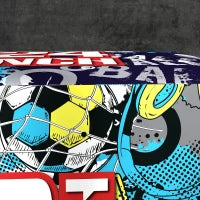 Plyo Box 3 Altezze Jumping Box Antiscivolo per Casa e Palestra, 76x61x51cm, Multicolore